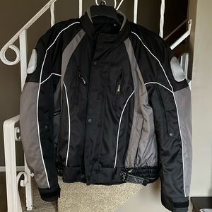 Like new Xelement advanced motorcycle gear jacket size XL